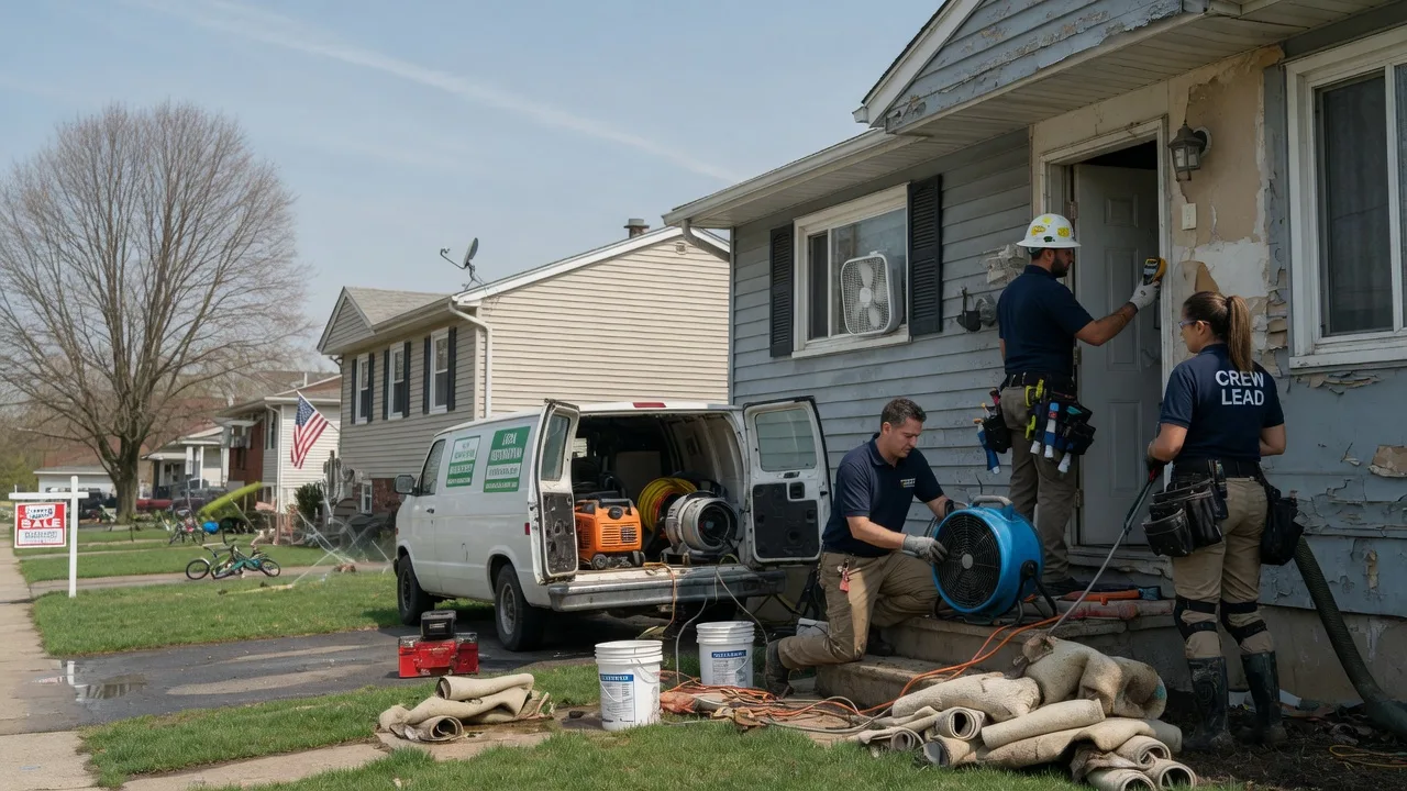 Flood Cleanup in Morristown, OH near me
