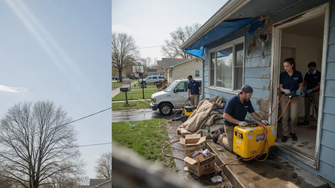 Basement Flood Cleanup in Morristown, OH near me